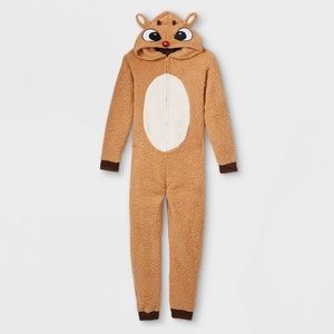Rudolph the Red Nose Reindeer onesie